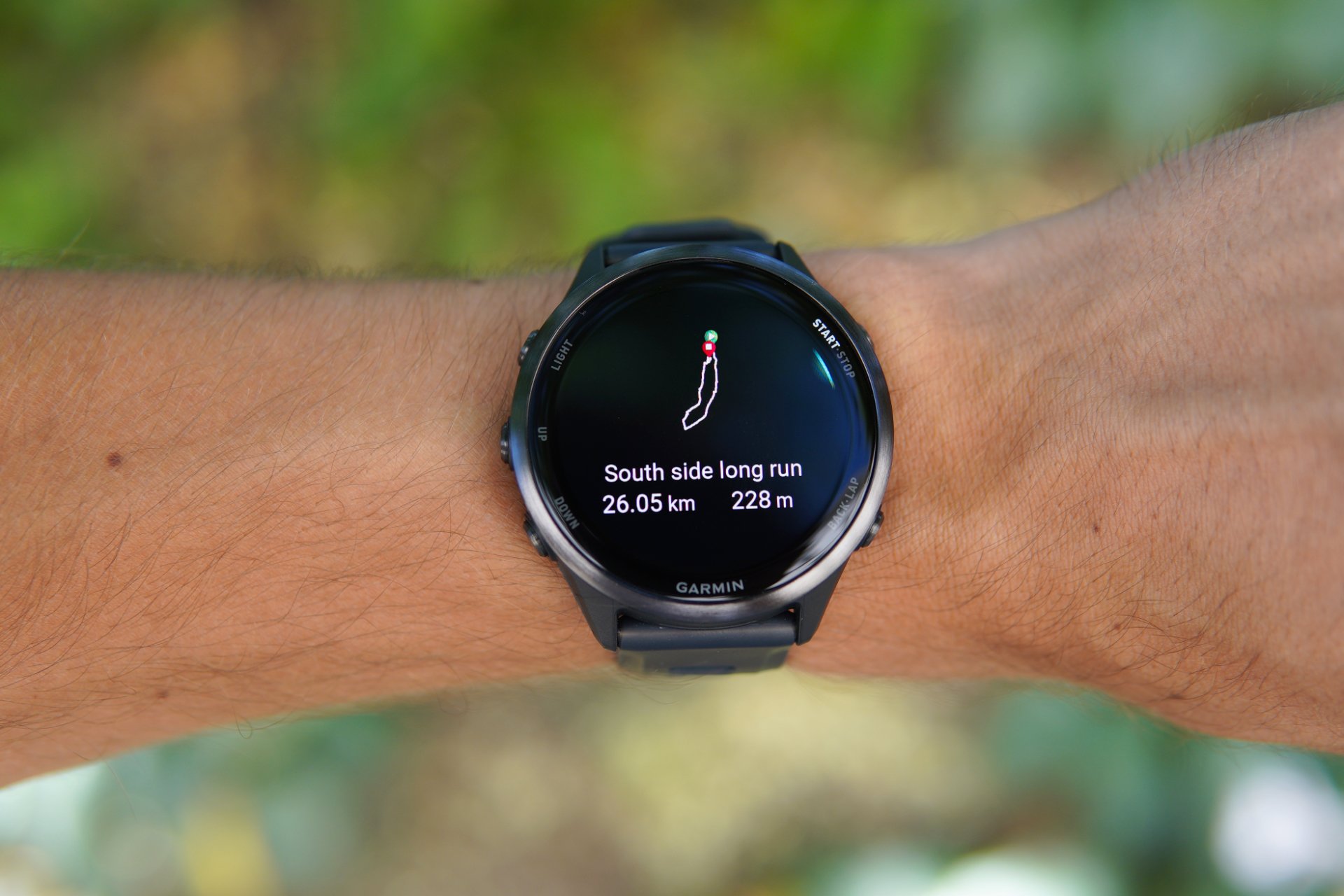 Garmin Forerunner 570 Test Itineraire