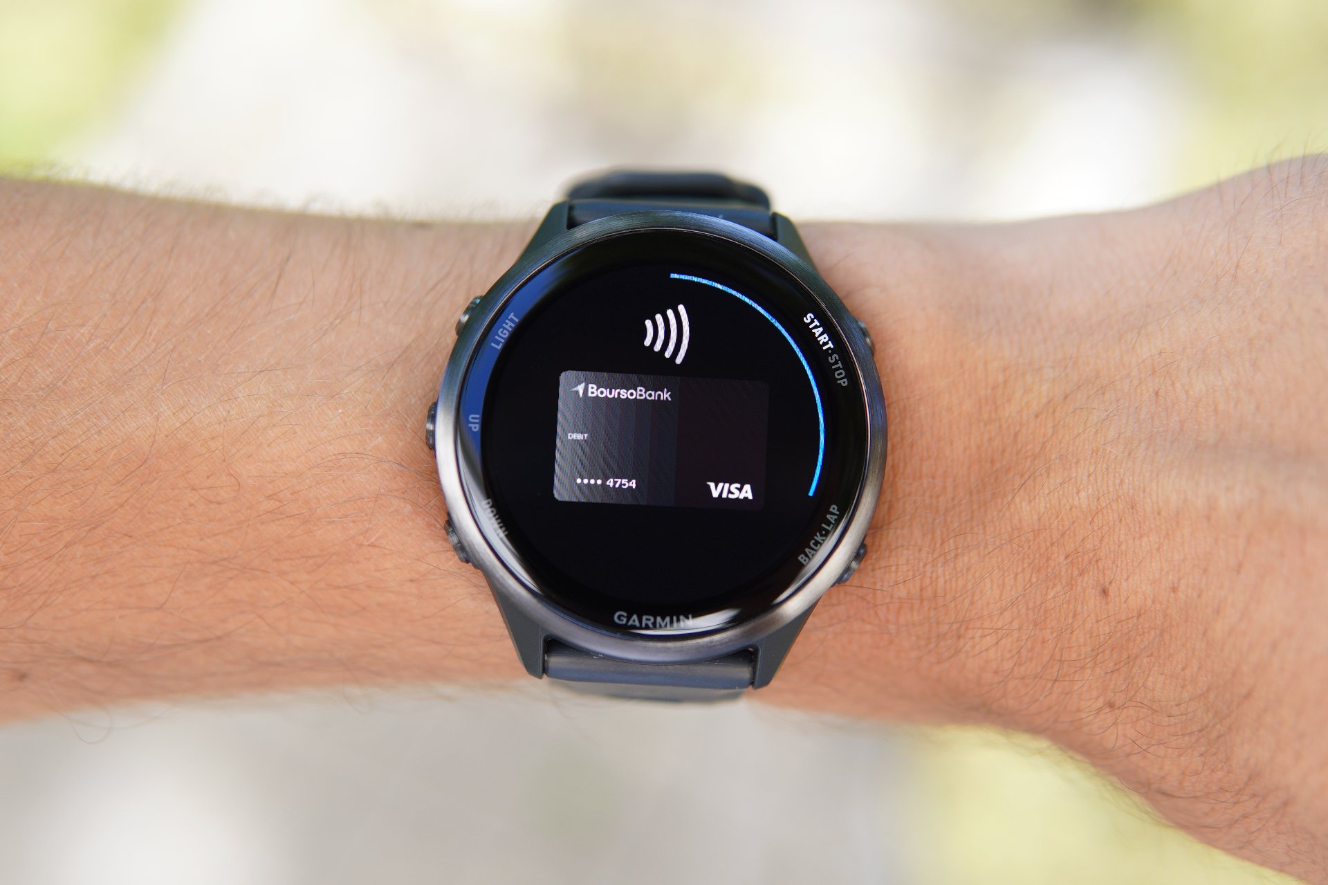 Garmin Forerunner 570 Test Paiement