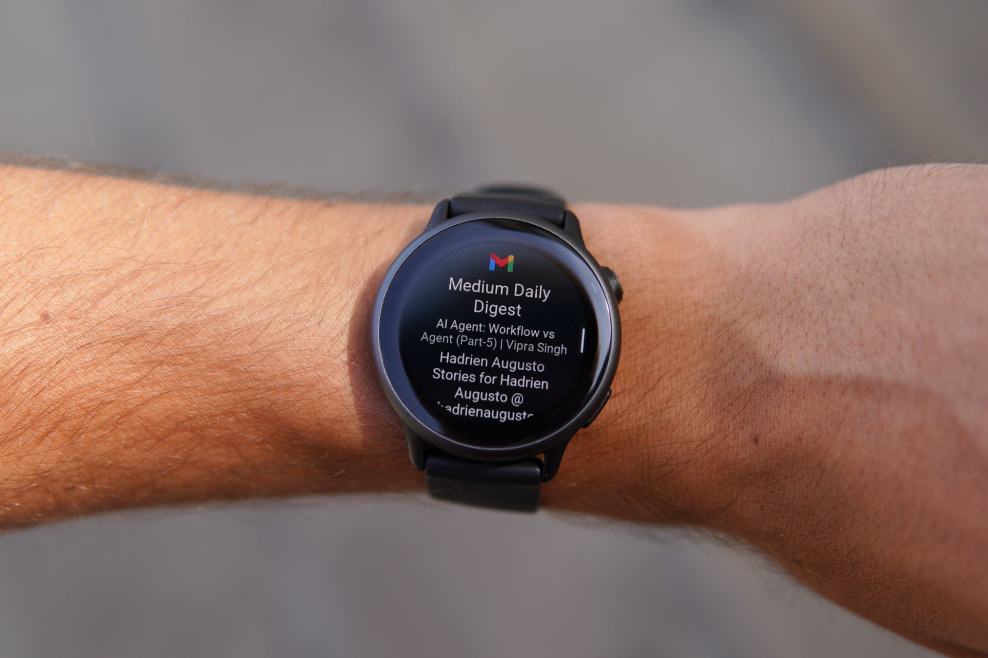 Garmin Vivoactive 6 Test Notification Gmail