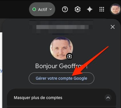 Gmail Avatar Gérer Votre Compte