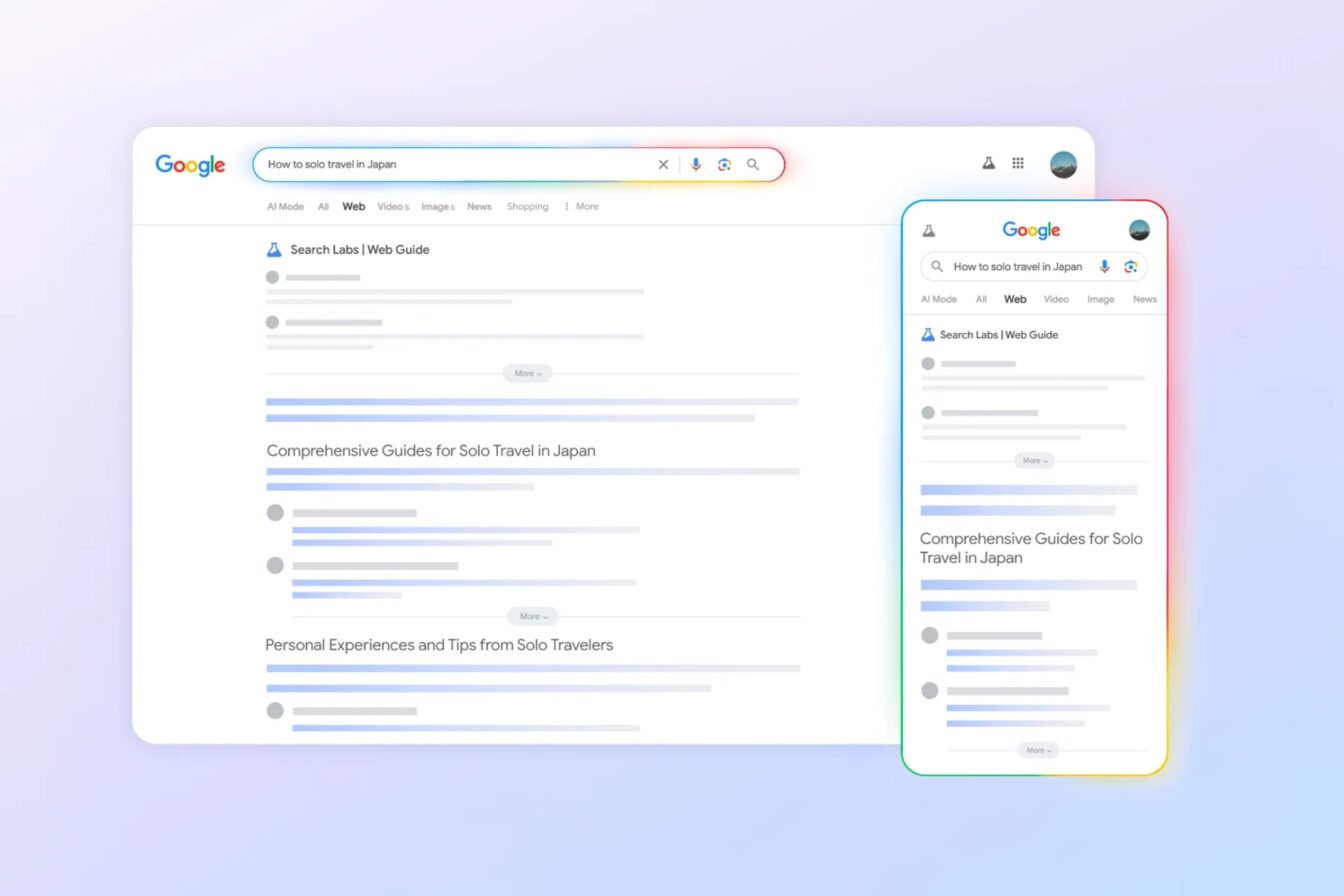 Google Web Guide Recherche