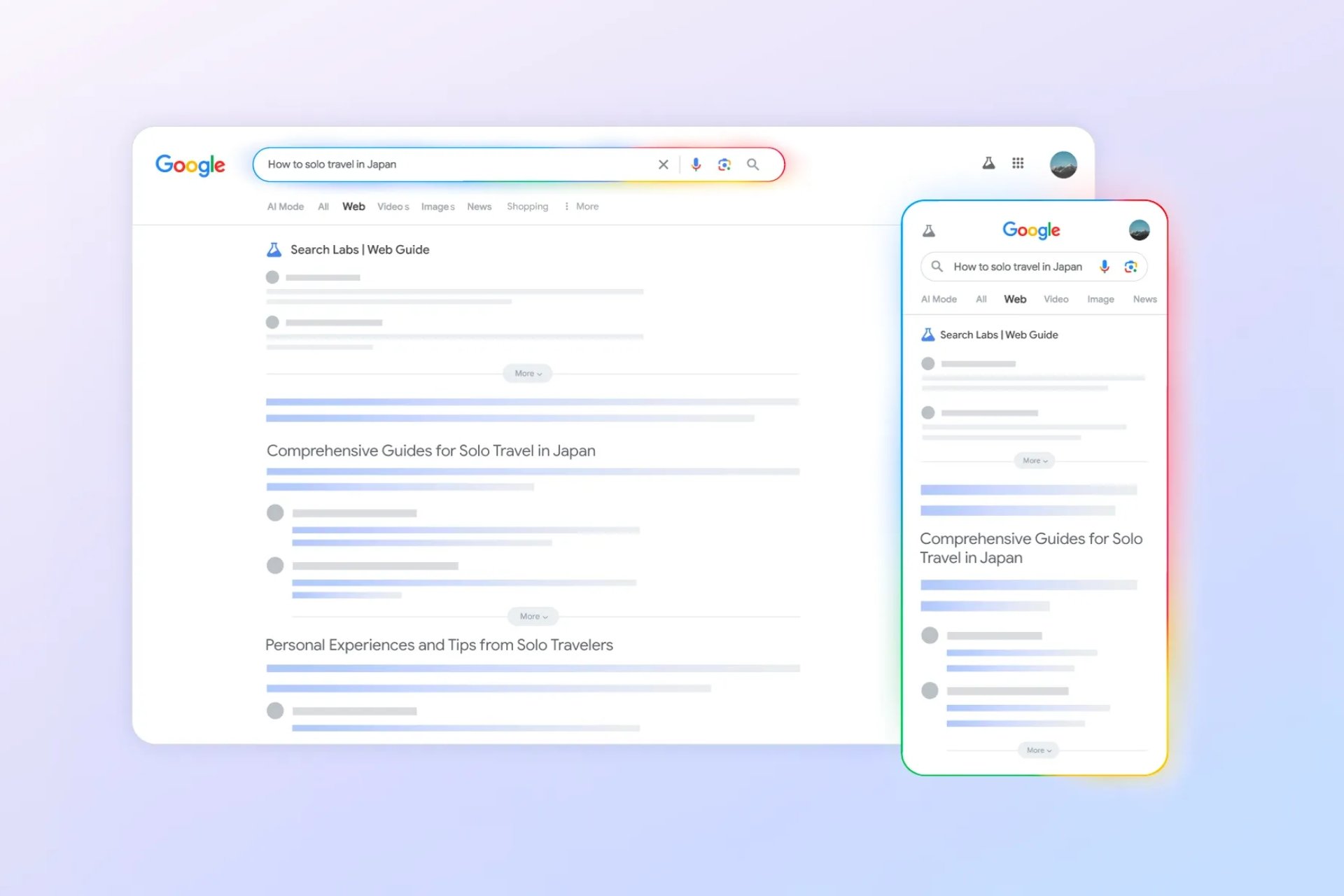 Google Web Guide Recherche