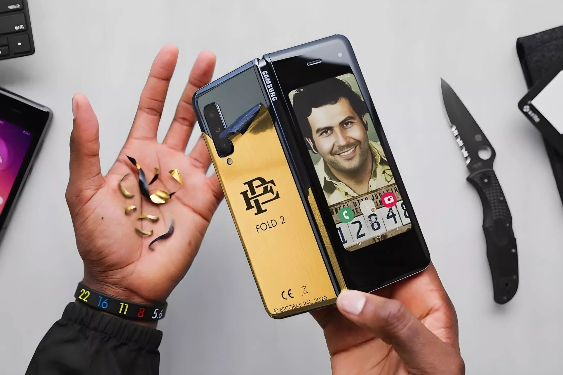 Smartphone Escobar Arnaque