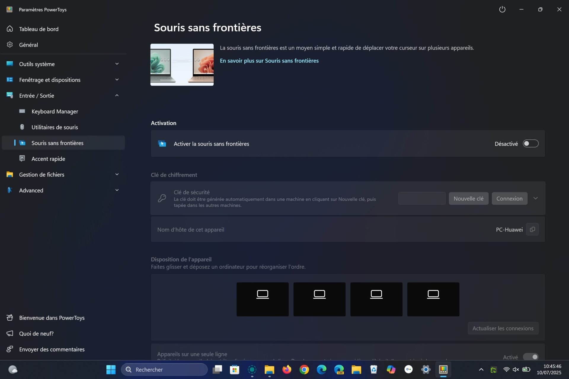 Souris Sans Frontières Microsoft Powertoys