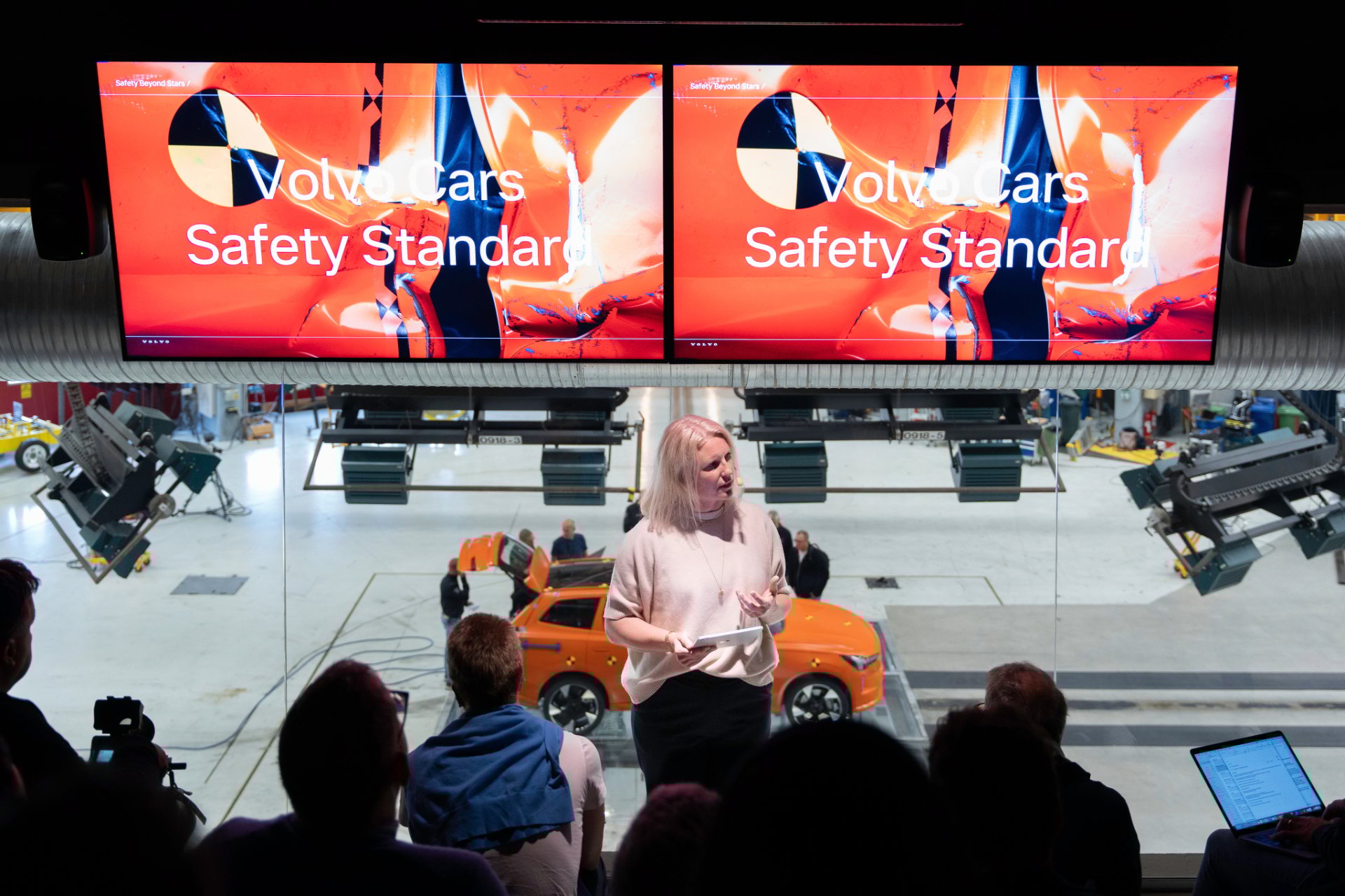 Volvo Coulisse Crash Test Futur