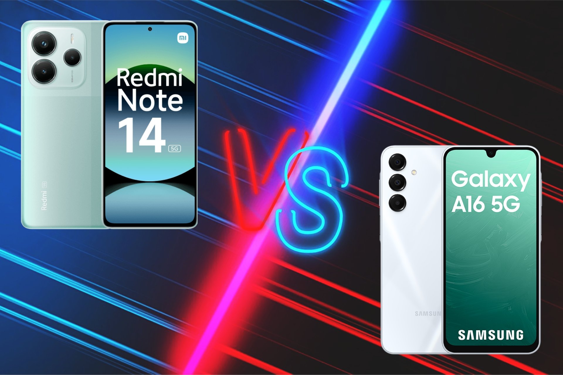 Xiaomi Redmi Note 14 5g Vs Samsung Galaxy A16 5g