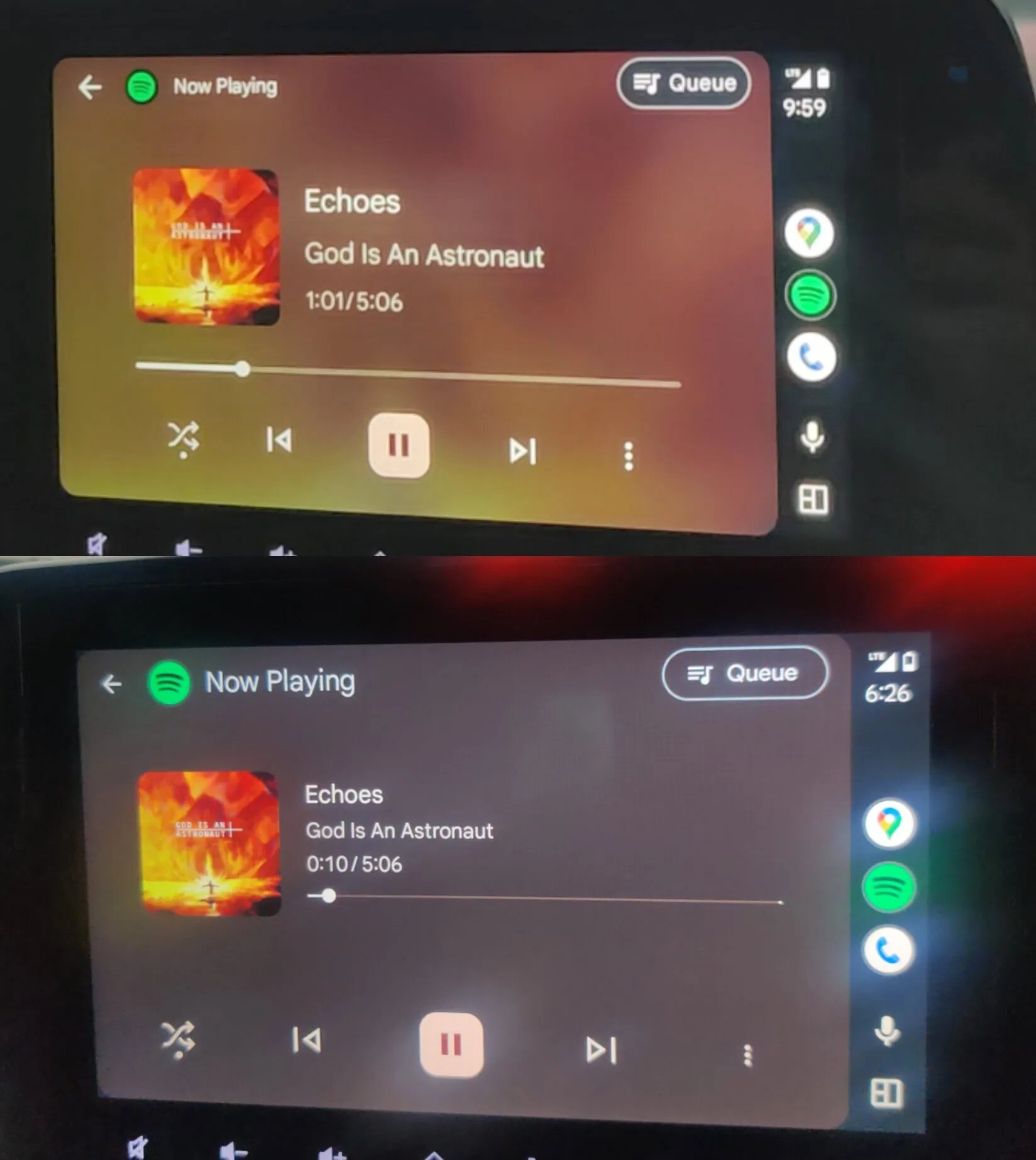 Android Auto Lecteur Audio Nouvelle Interface