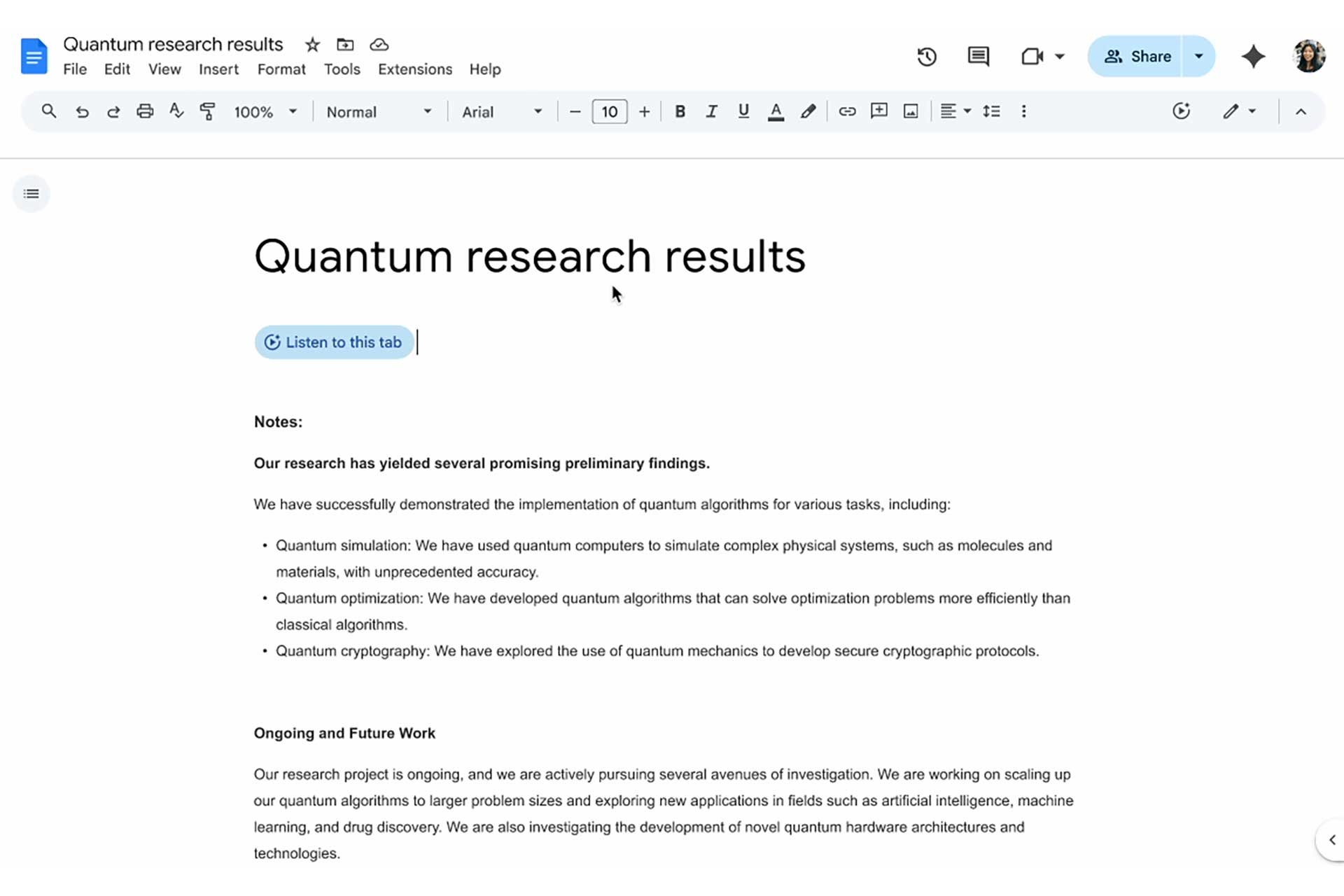Add Audio Button In Google Docs