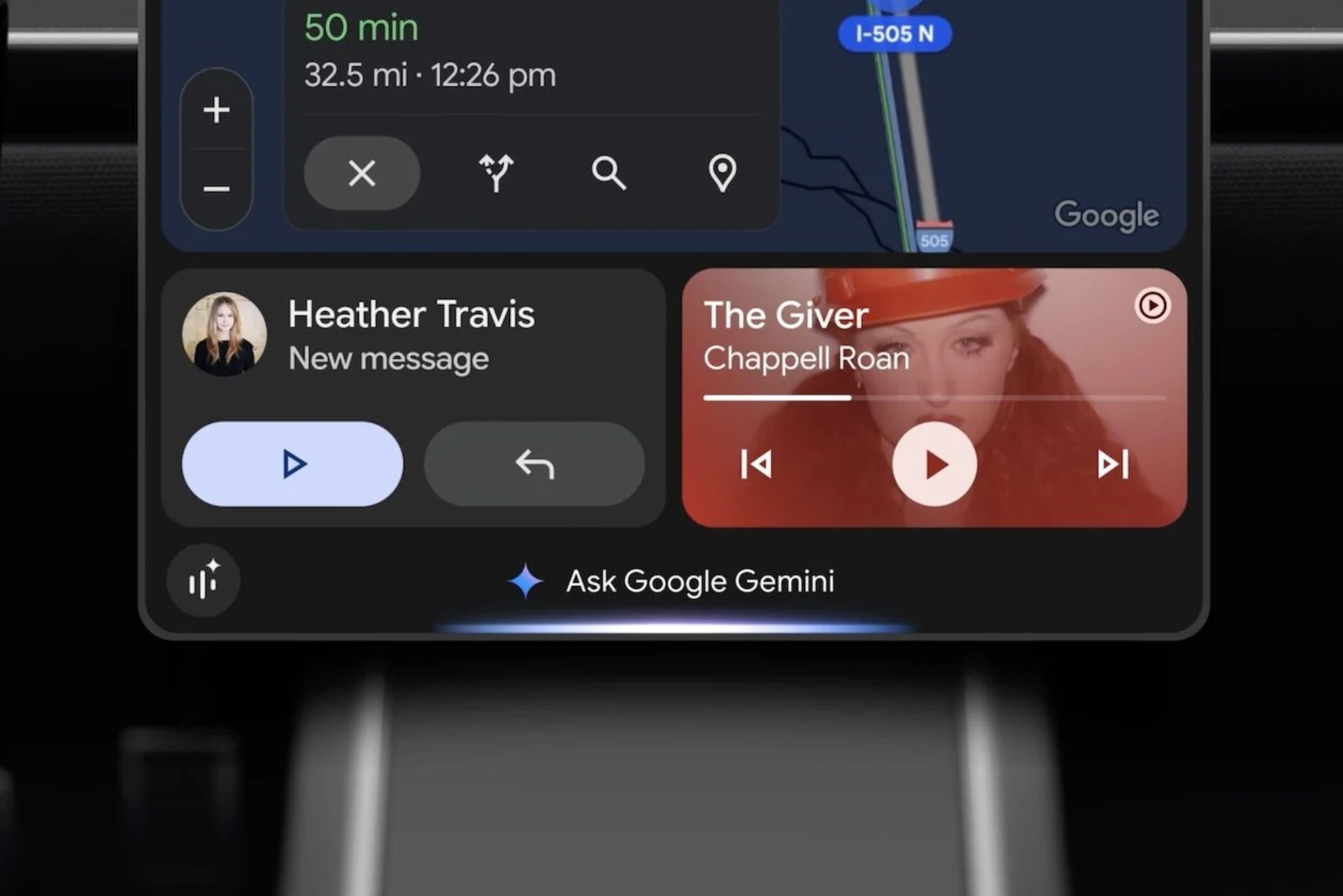 Gemini Android Auto