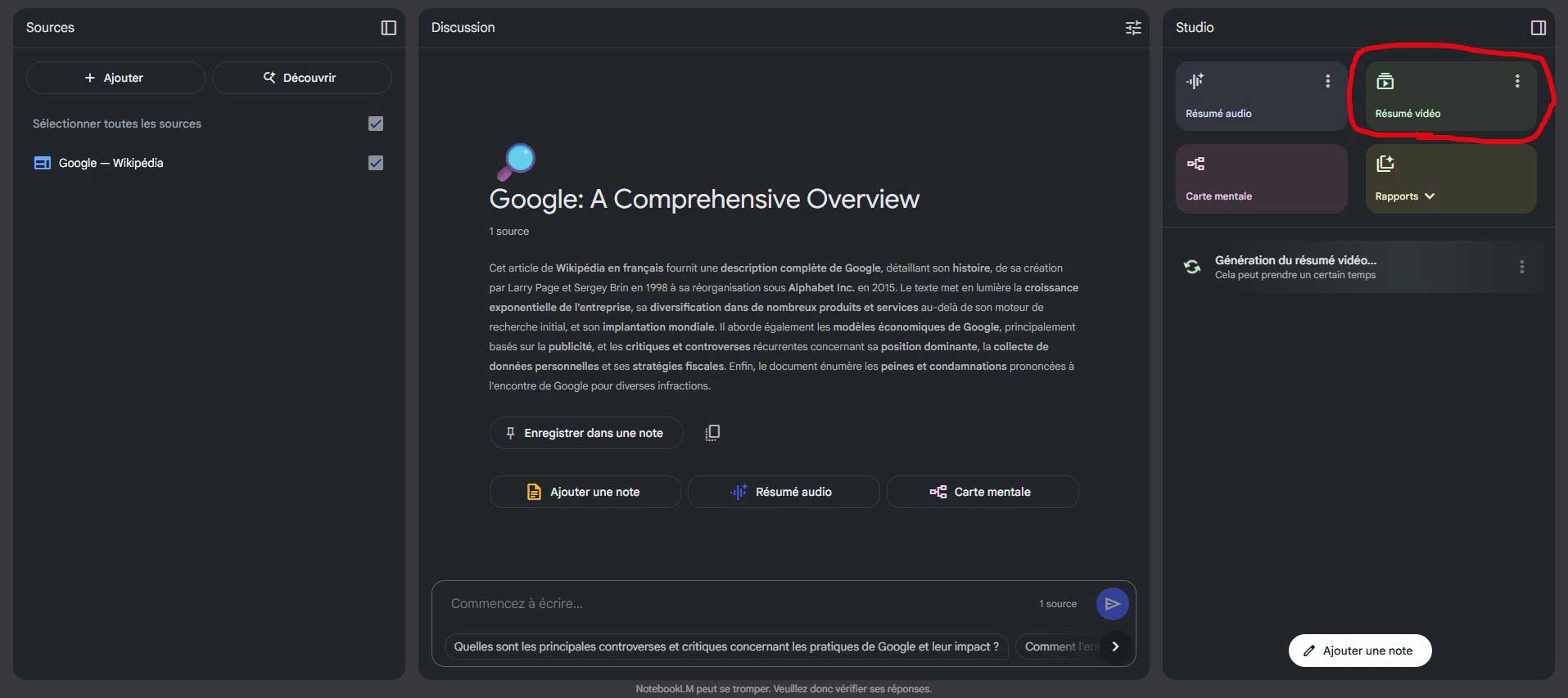 Google Notebooklm Video 1