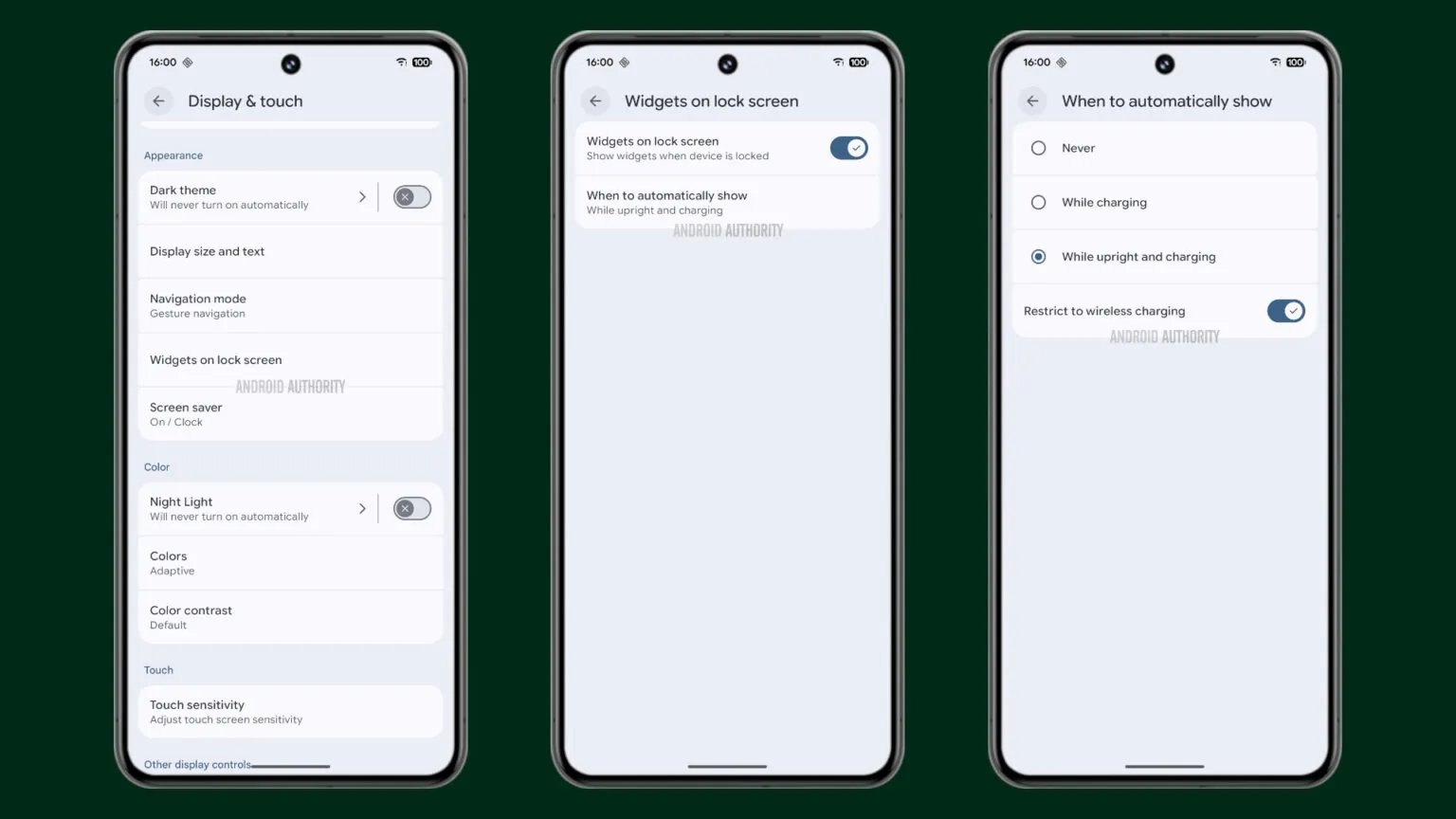 Google Pixel Reglages Widgets Ecran Verrouillage