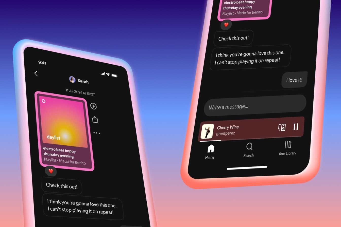 Messagerie Spotify