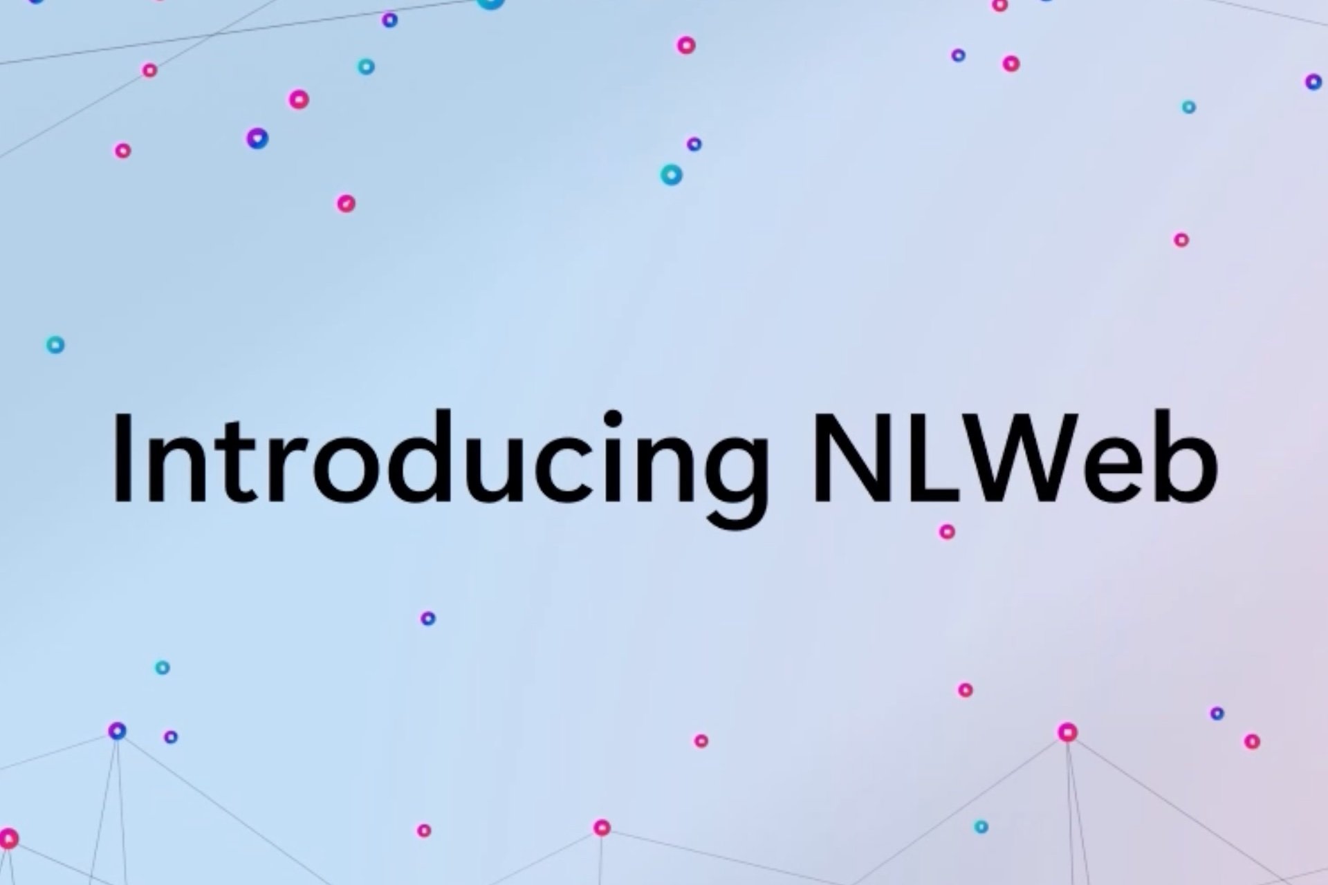 Microsoft Nlweb