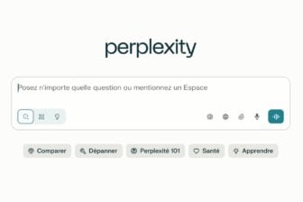 Perplexity Site Web