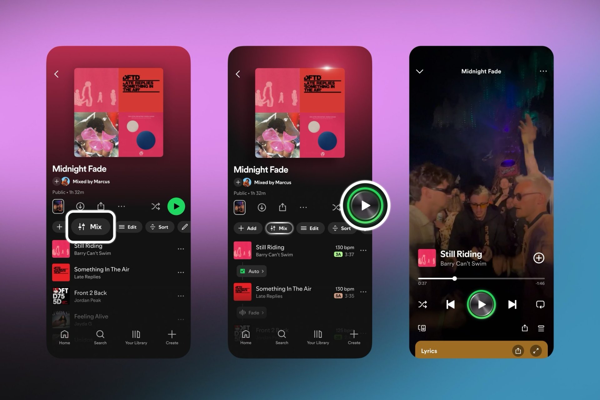 Spotify Mixer