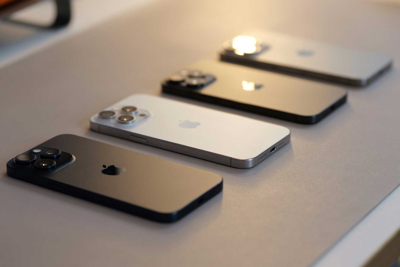 Trois iPhone Apple