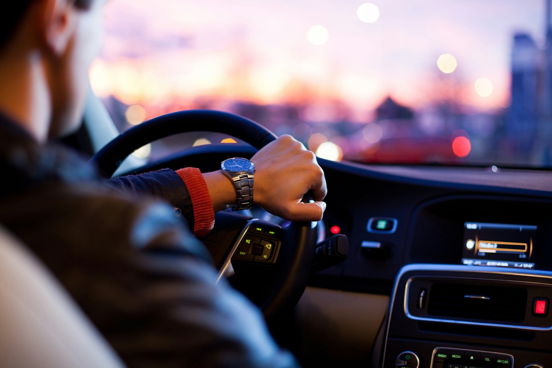 Voiture Conducteur Volant