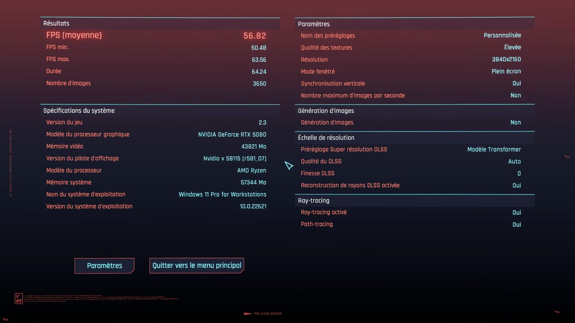 Cyberpunk 2077 Geforce Now Cinématographique