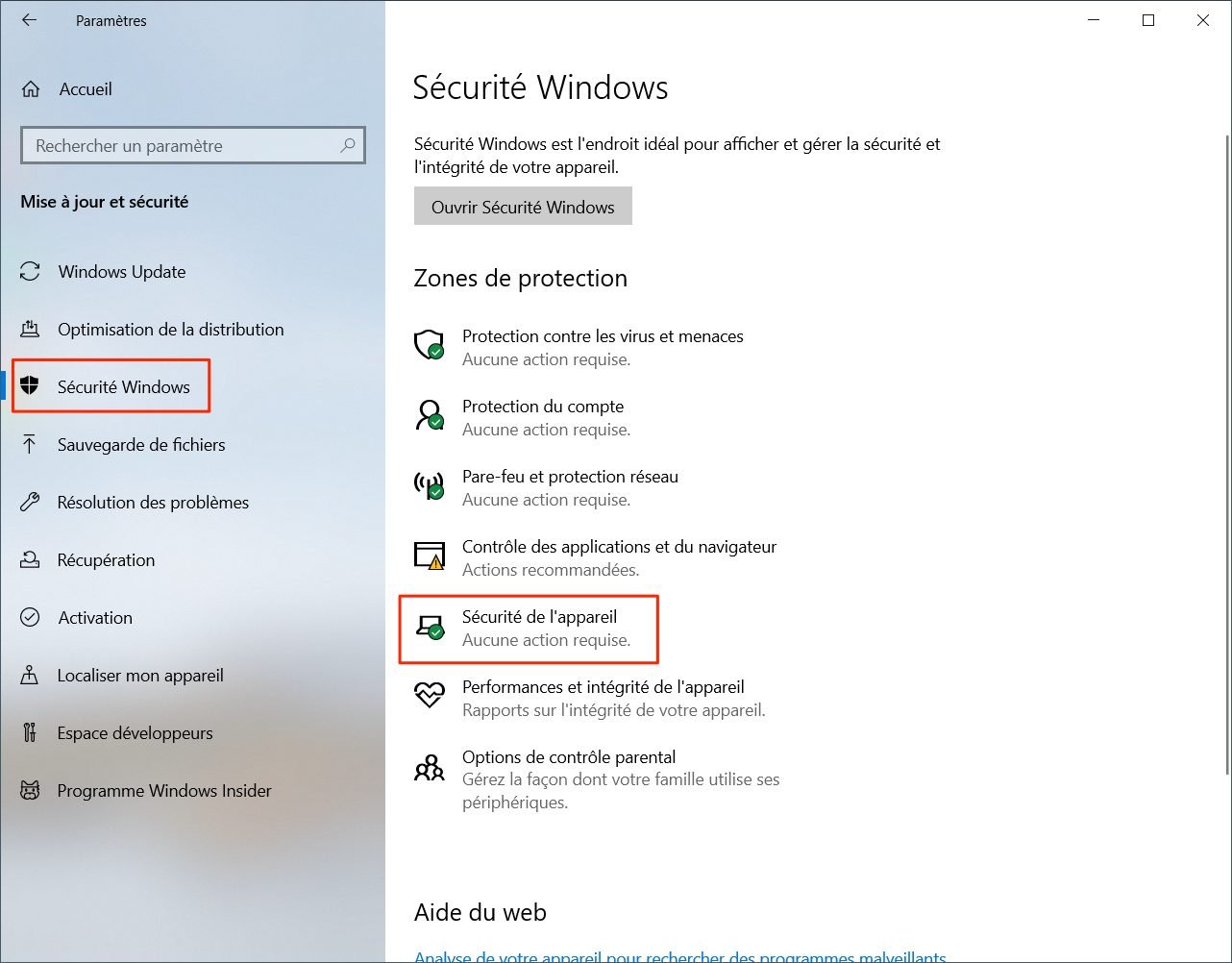 Windows 10 Vérifier Et Activer Tpm 2 0 4