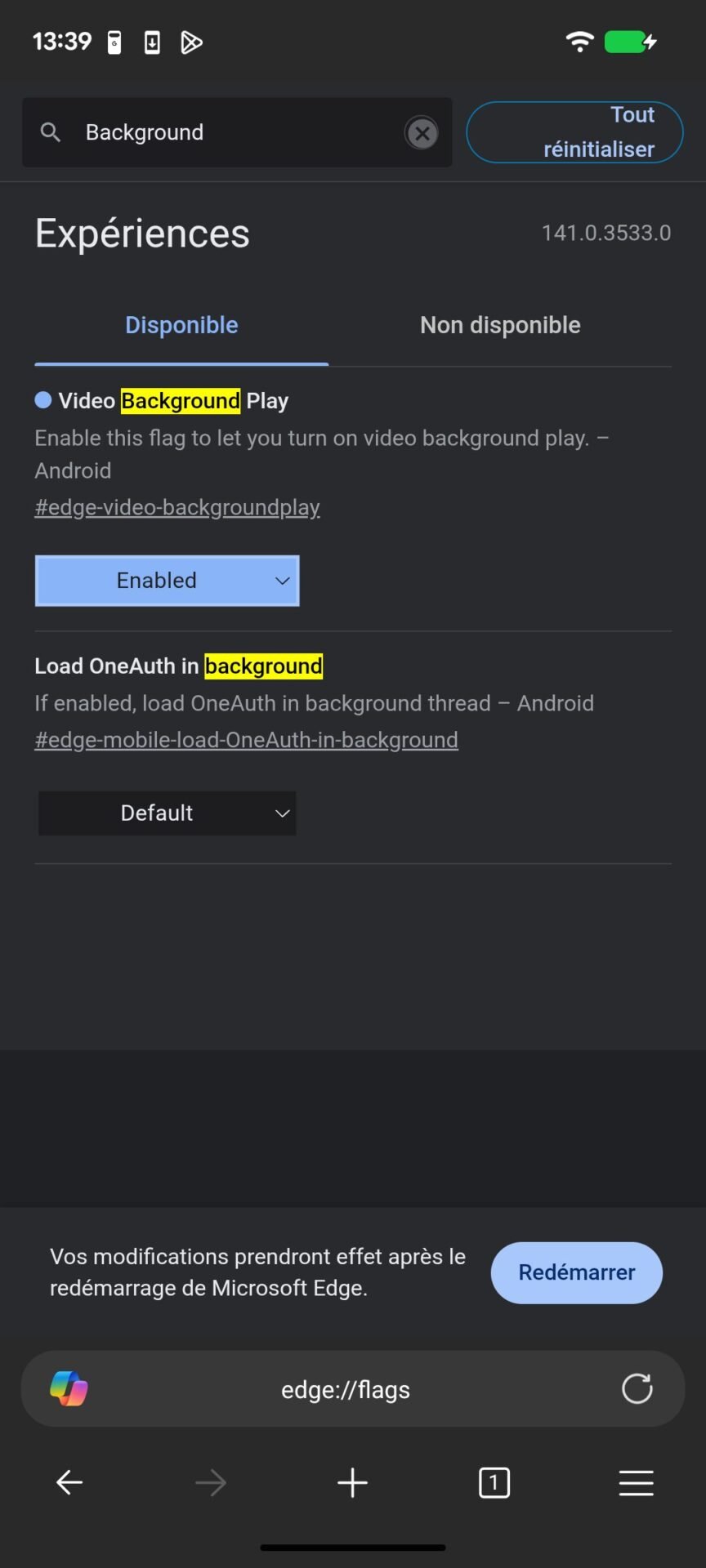 Youtube Premium Gratuit Microsoft Edge Android 2