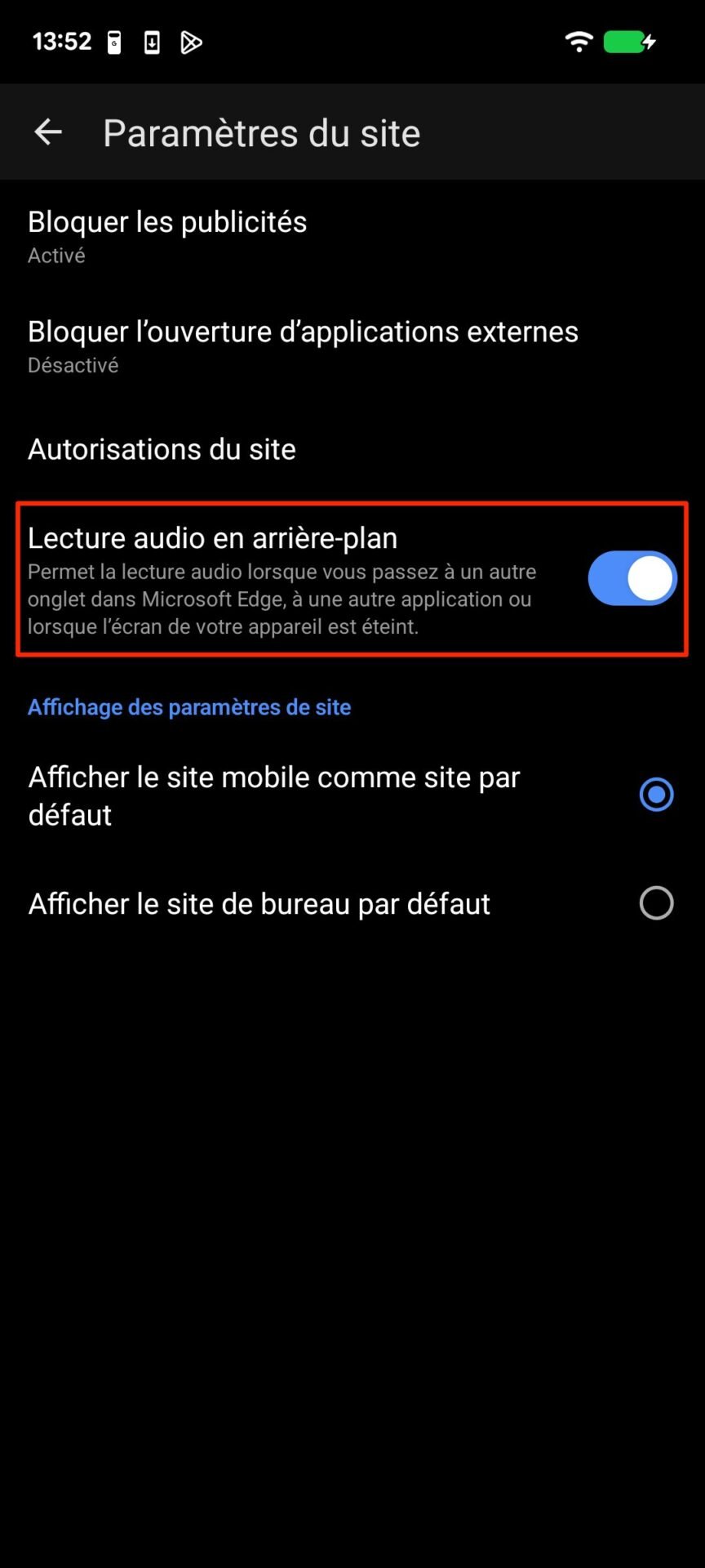 Youtube Premium Gratuit Microsoft Edge Android 7