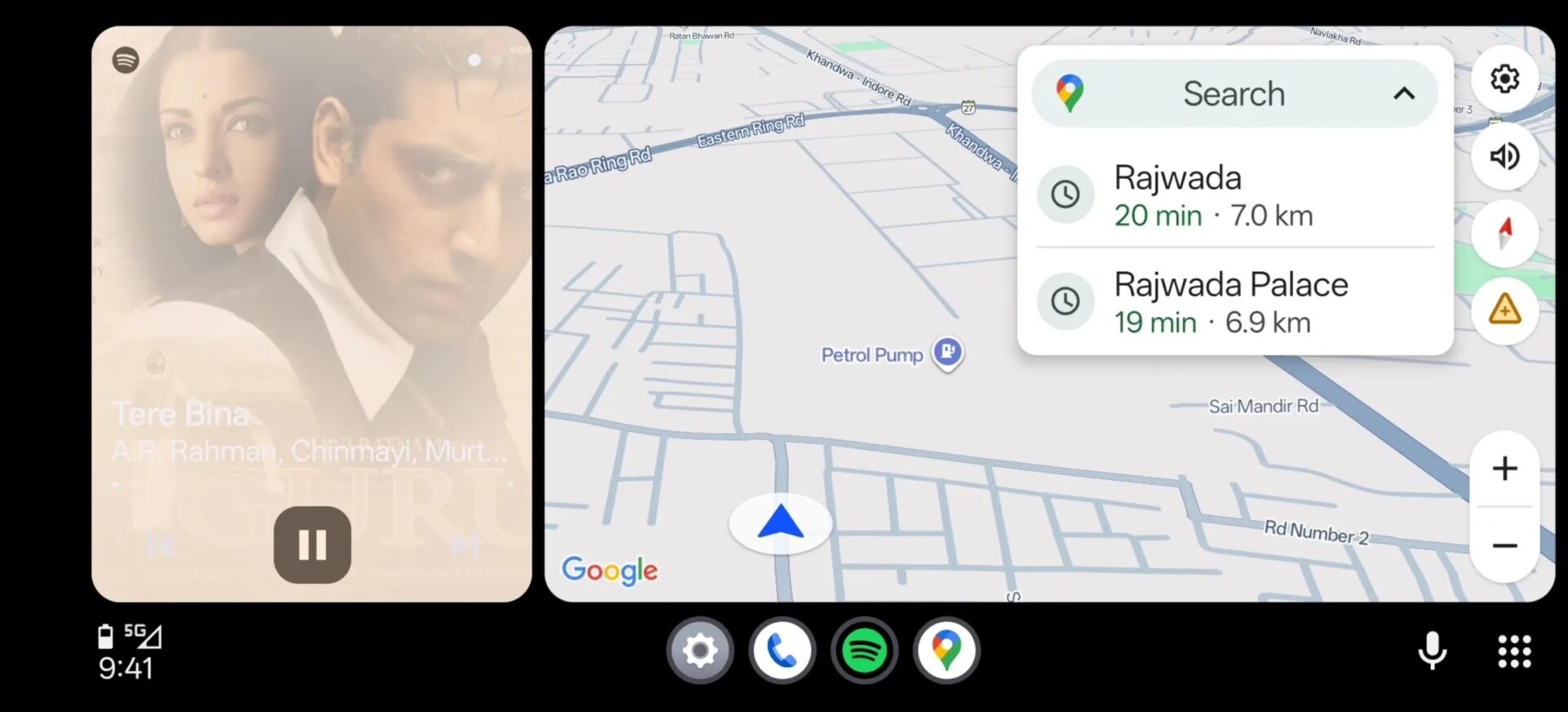 Android Auto Lecteur Multimedia Trop Clair