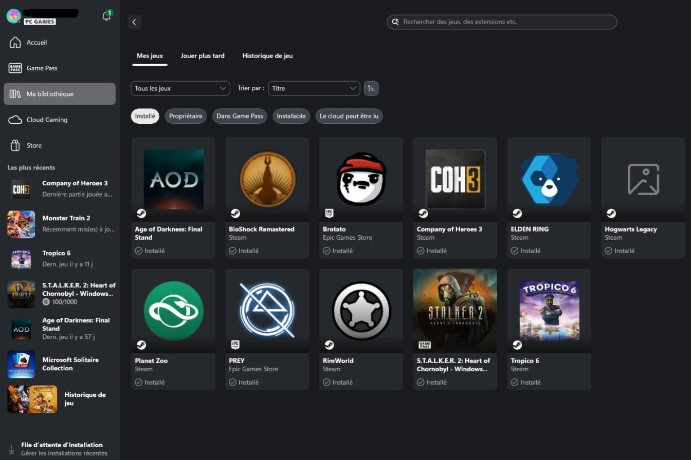 Application Xbox Jeux Par Boutique