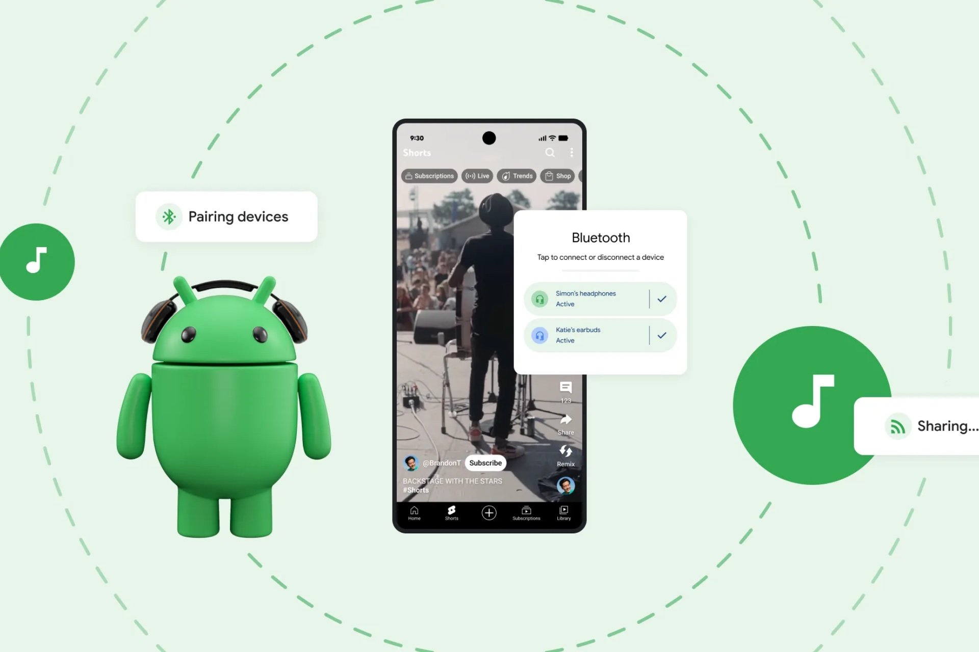 Auracast Audio Google Android 5