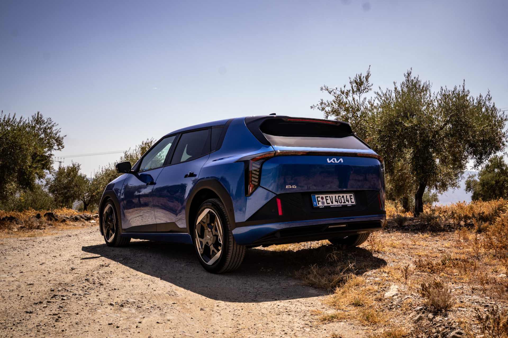 Essai Kia Ev4 Design Arriere