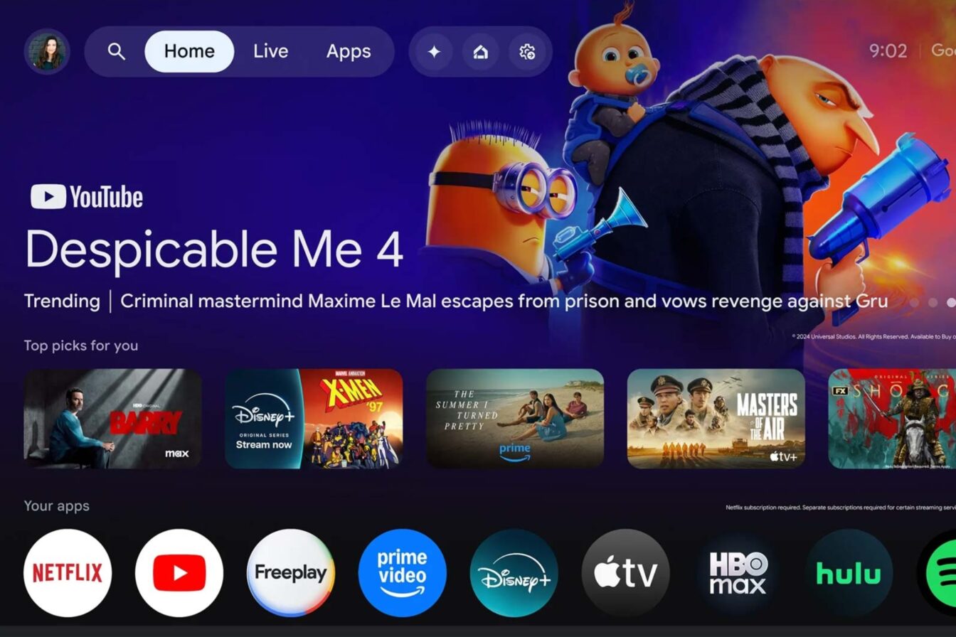 Google Tv Nouveau Menu Mea