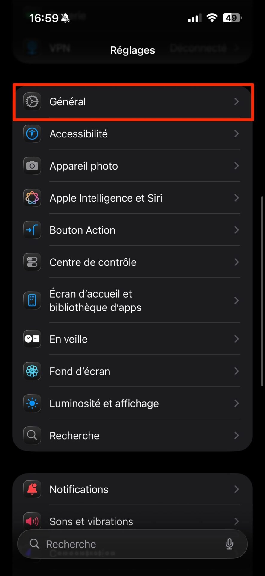 iOS 26 Désactiver Aperçu Captures D écran 9
