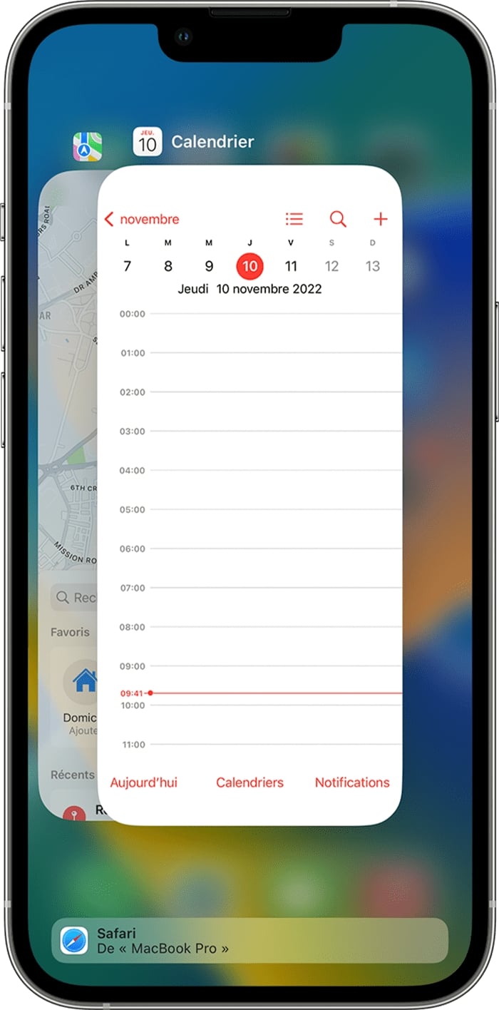 iOS 16 iPhone 13 Pro App Switcher Continuite Handoff