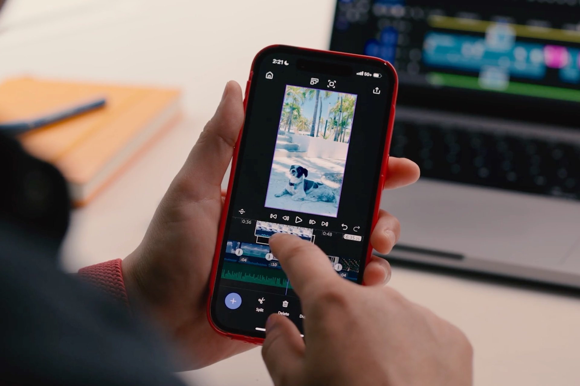 Premiere Adobe iPhone