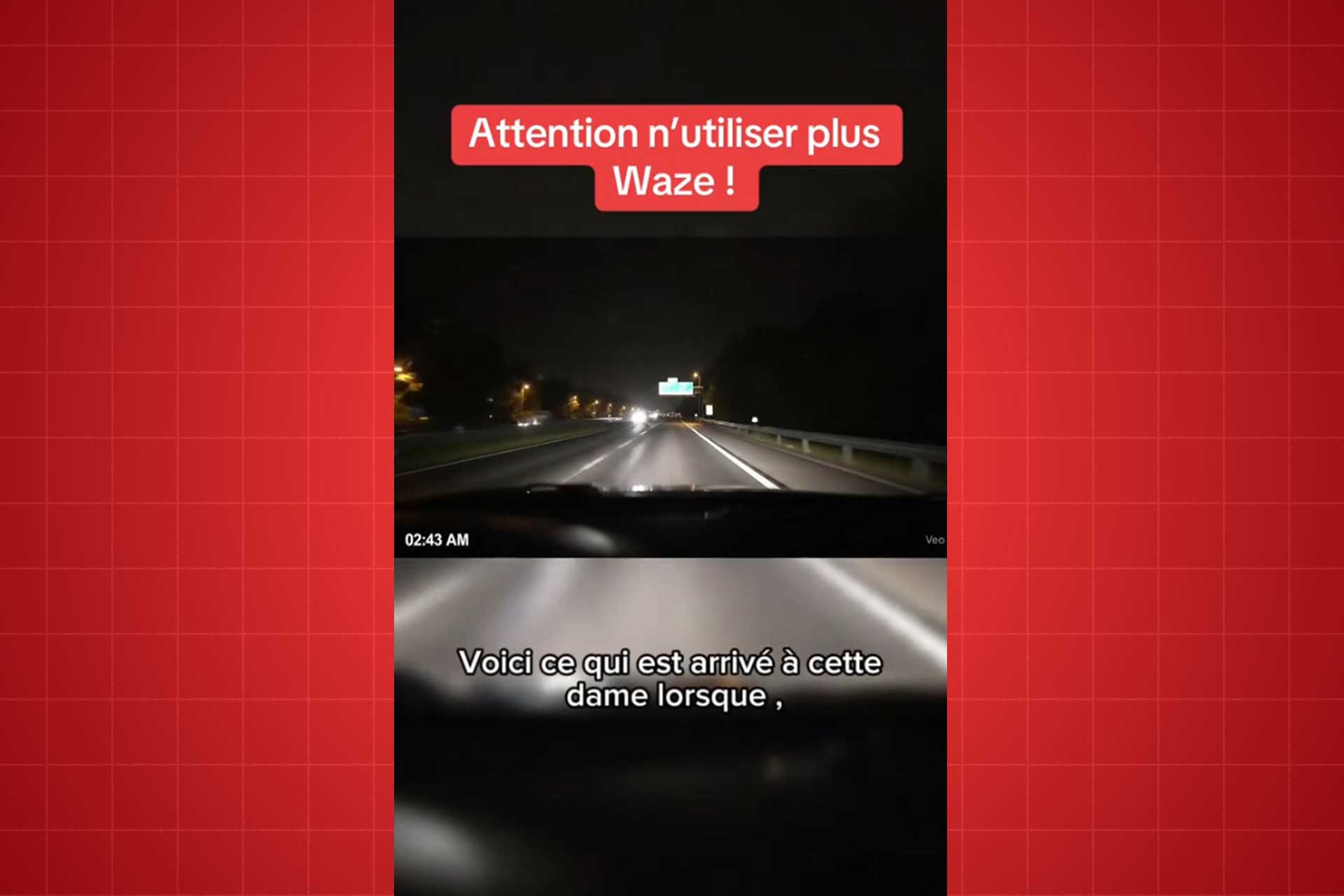 Waze Fausse Info Embuscades