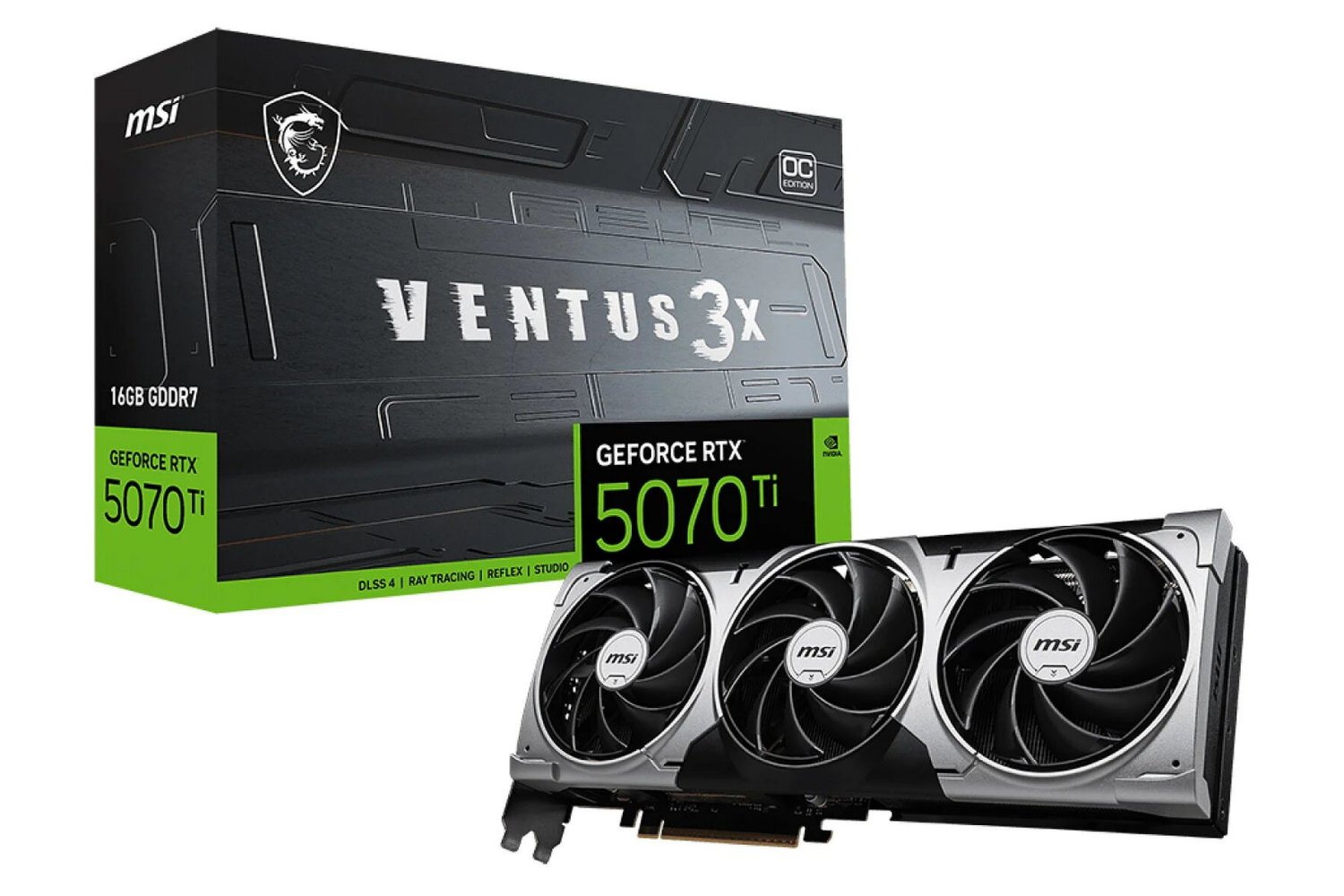 GeForce RTX 5070 Ti Ventus 3X OC