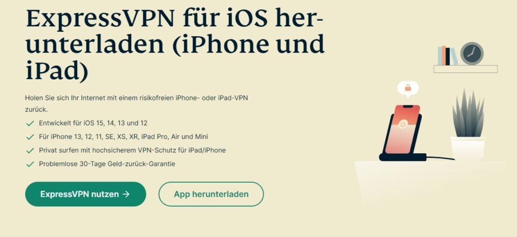 ExpressVPN iPhone