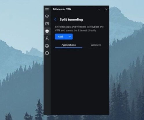 Bitdefender Funktionen Schutz Split Tunneling