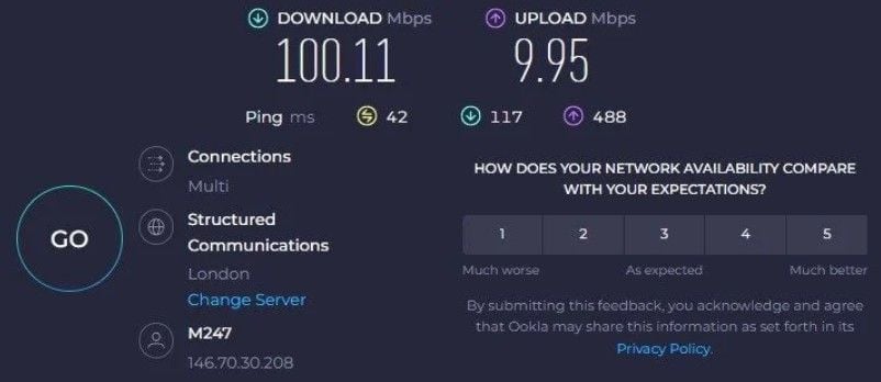 Bitdefender Geschwindigkeit Großbritannien