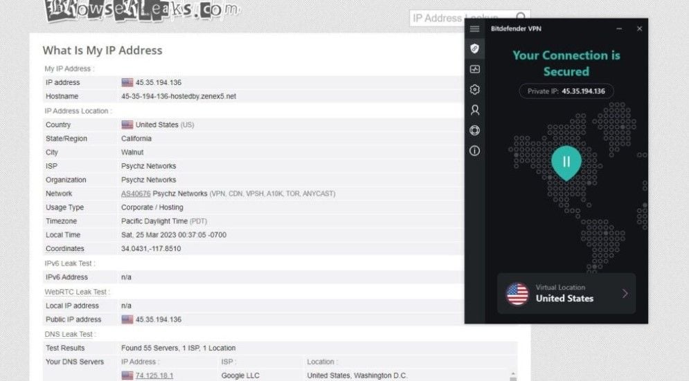 Bitdefender IP DNS Leaks Sicherheit Schutz