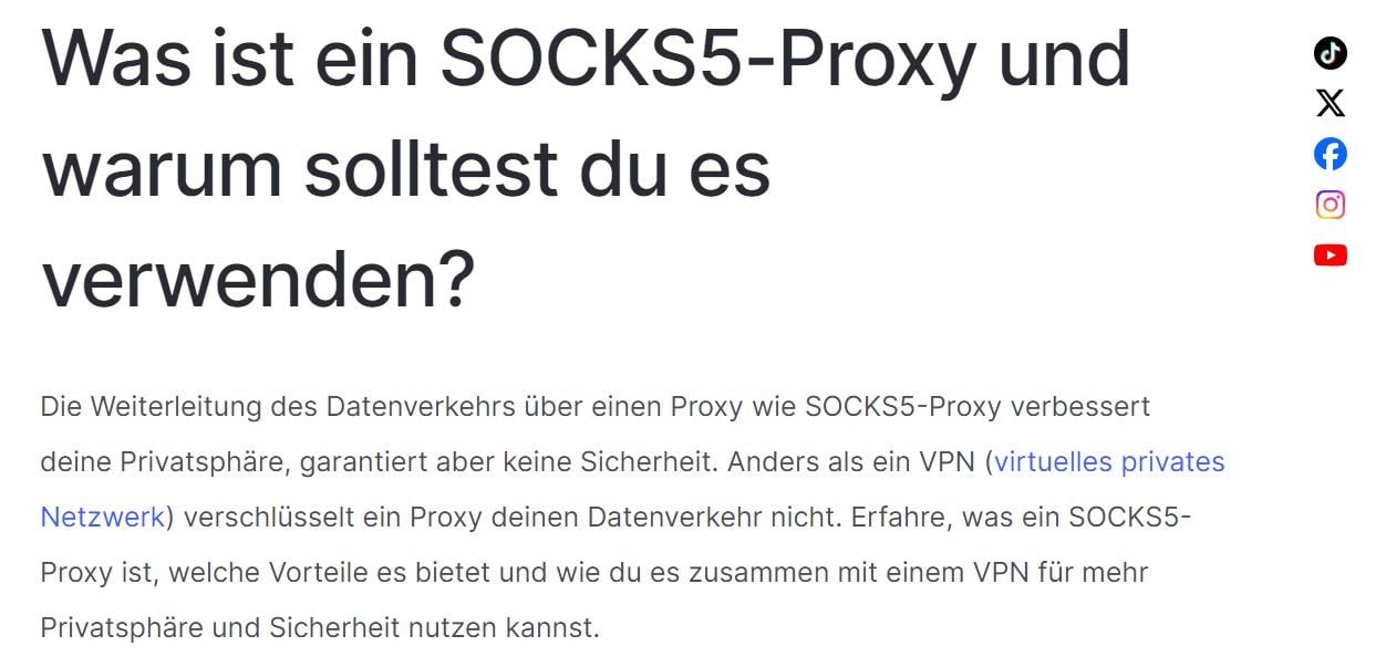 Nordvpn Socks5 Proxy Vorteile