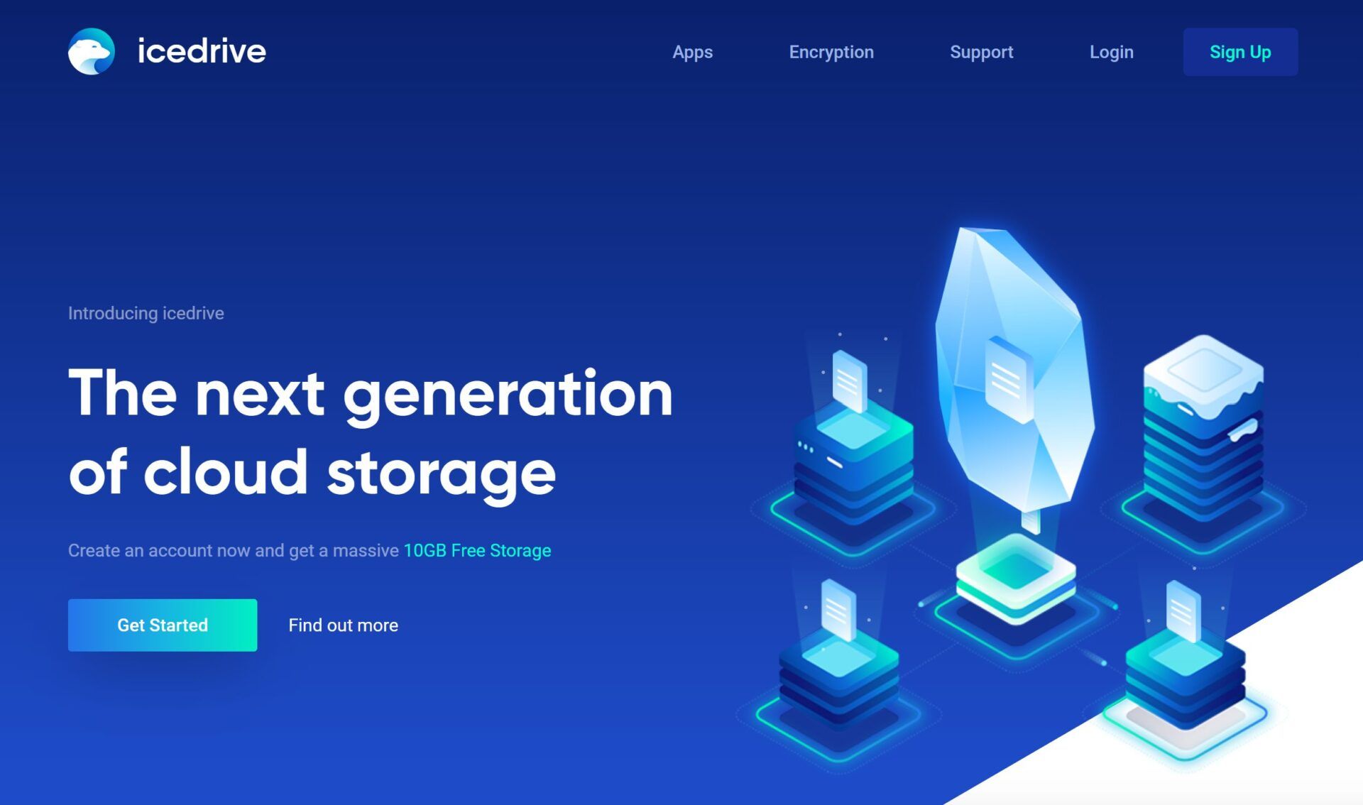 Icedrive Beste Günstige Cloud Speicher
