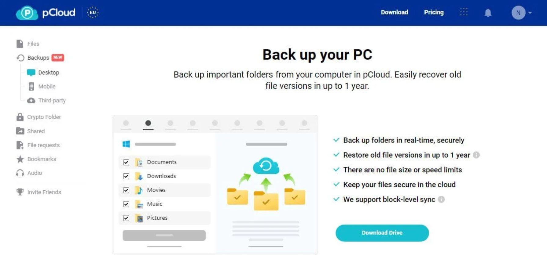 Pcloud Backup Beste Günstige Cloud Speicher