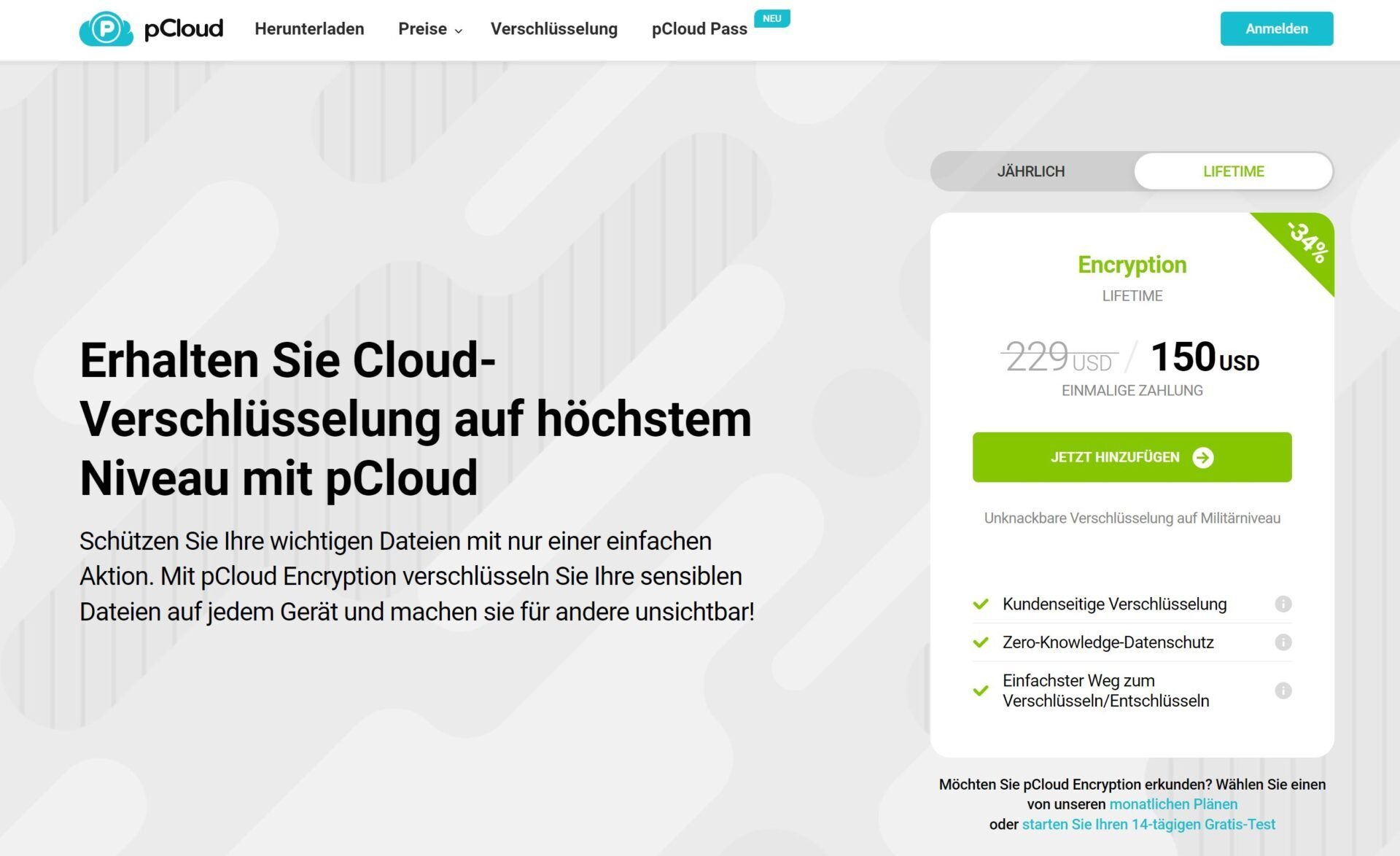 Pcloud Bester Verschlüsselter Cloud Speicher