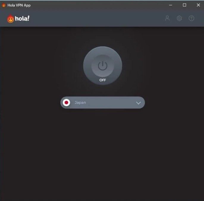 Hola Vpn Test Bewertung Anwendung Benutzeroberfläche