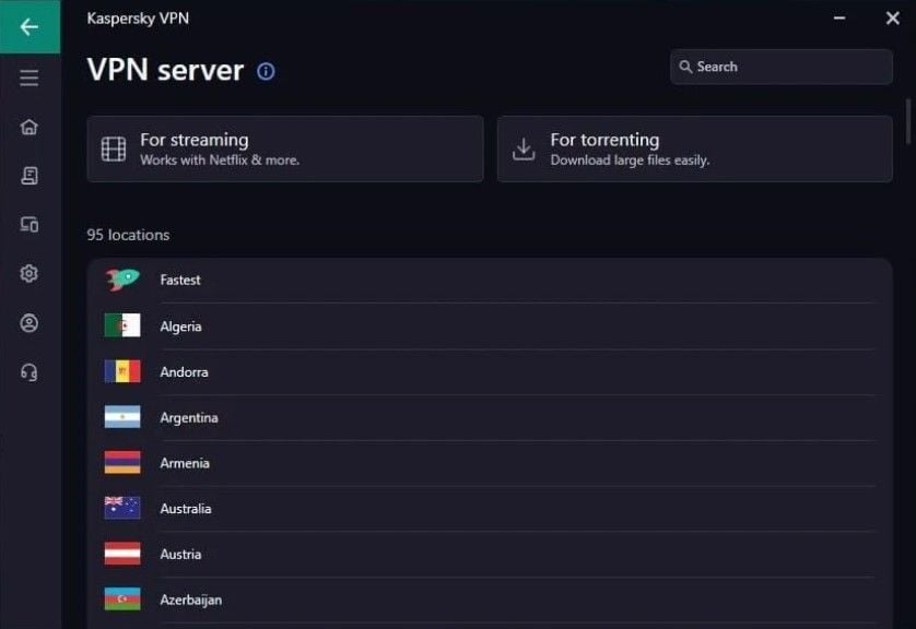 Kaspersky Vpn Test Bewertung Desktop Anwendung App