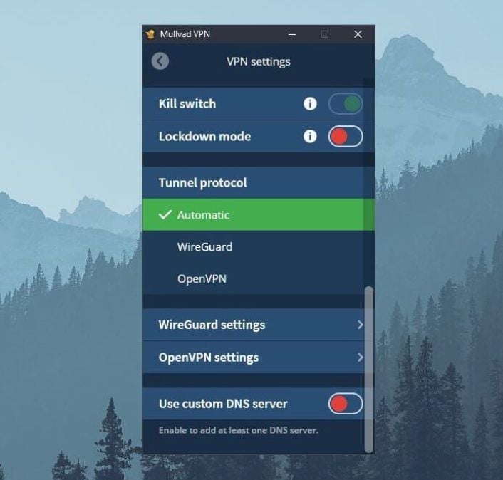 Mullvad Vpn Test Bewertung Protokolle