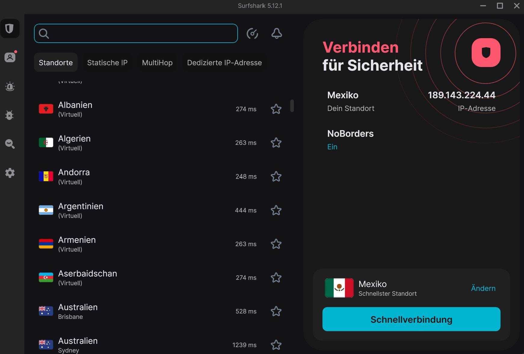 Nordvpn Vs. Surfshark App Anwendung Surfshark