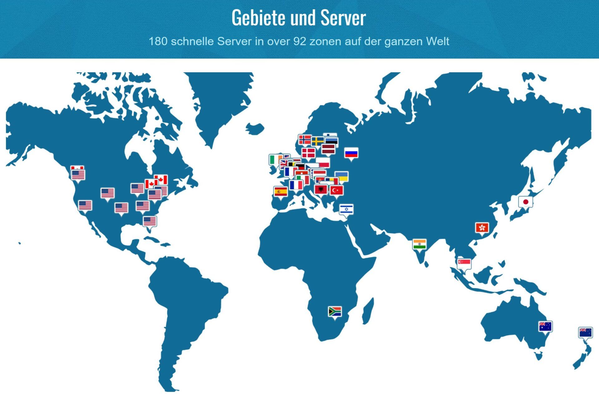 Trust.zone Test Bewertung Server Standorte