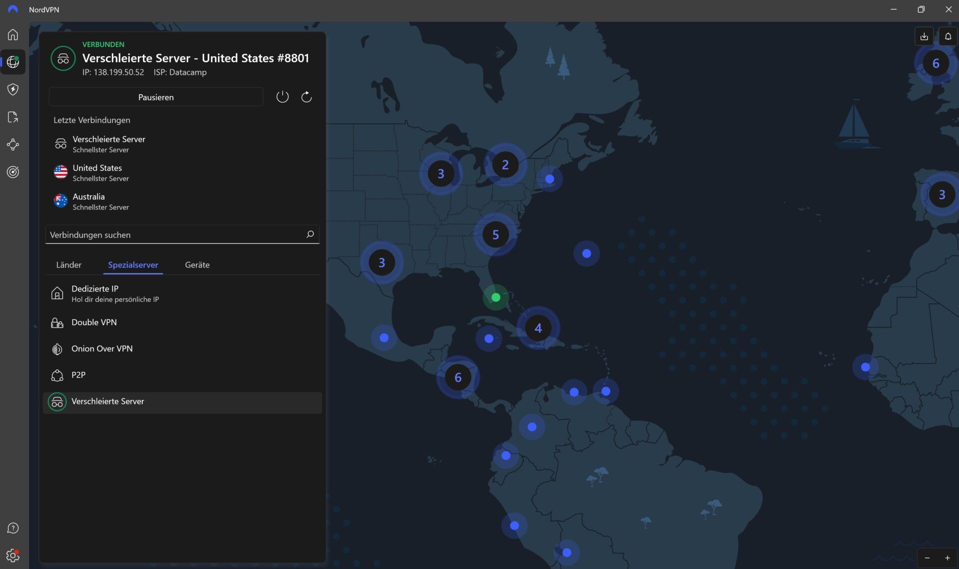 Nordvpn Netflix Usa Verschleierte Server Spezialserver