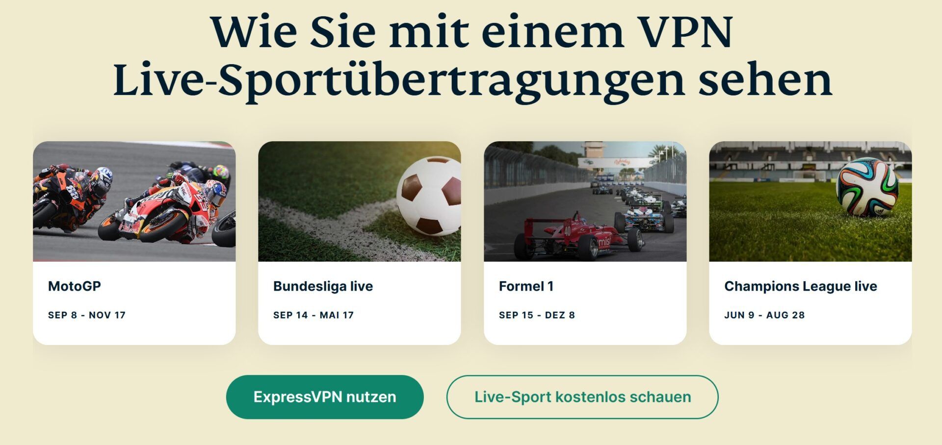 Beste Vpn Sport Streaming Ansehen Expressvpn